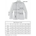 thumbnail image 5 of Men's Double Breasted Pea Coat Wool Blend Dress Jacket Peacoat, 5 of 5