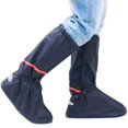 thumbnail image 1 of Cubrezapatos impermeables Botas altas reutilizables Chanclos Cubrezapatos para lluvia (negro) kaili Sencillez, 1 of 5