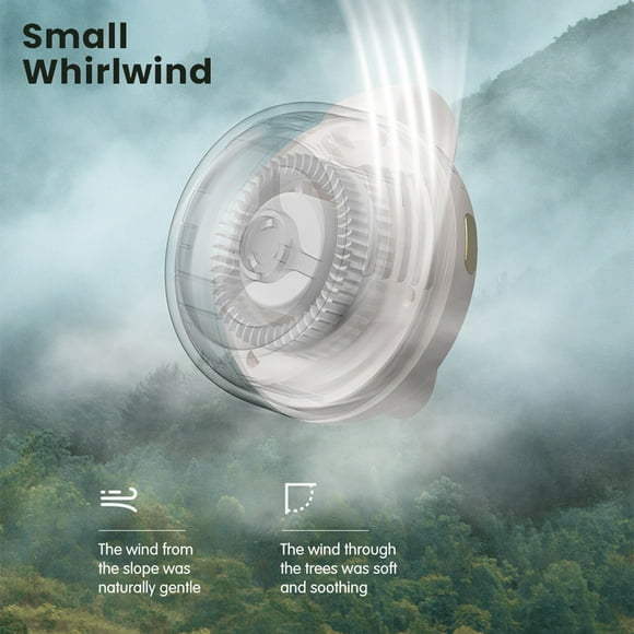 Ventilador de refrigeración con clip portátil, ventilador de refrigeración con clip portátil, miniventilador con clip, ventilador de cintura para el cuello, ventilador de refrigeración por aire, res