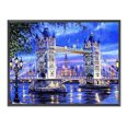 thumbnail image 1 of Cuadros Decorativos Punto de cruz completo 11CT hilo de algodón DIY impreso puente de Londres hecho a mano Tmvgtek embutido en tela, 1 of 1