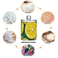 thumbnail image 5 of Ckdifva Yellow Lemon Slice Storage Jar with Lid Acrylic Organization Storage Containers Set of 2, 5 of 7
