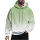 thumbnail image 2 of Sudadera con capucha para hombre, estilo casual, con cuello redondo, estampado, manga larga, blusa de poliéster, 2 of 6