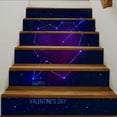 thumbnail image 2 of 6 Piezas 3D Etiquetas Engomadas Autoadhesivas de Pared de Escalera Decoración Hotel, 2 of 8