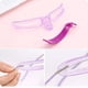thumbnail image 3 of Paquete de 8 plantillas para cejas para principiantes, sello reutilizable para cejas DIY para maquillaje de 3 minutos (morado), 3 of 6