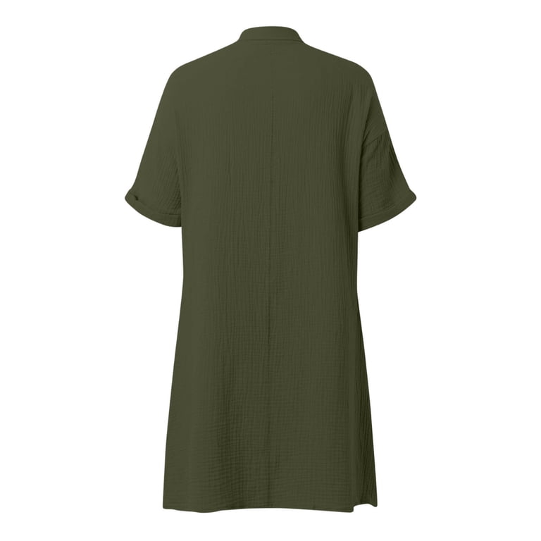 short gauze dresses Tee Dress Mini