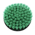 thumbnail image 3 of ZEPARO 5-inch Drill Brush Soft Bristle Attachment for Carpet,Leather,Upholstery Cleaning,Green Nylon Hard Bristle Brush for Interior Detailing, 3 of 4