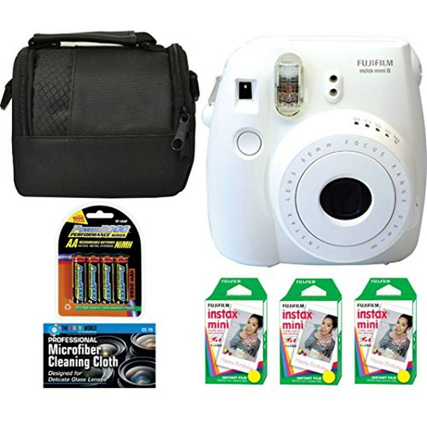 Fujifilm Instax Mini 8 Instant Film Camera White 6 Pack Fuji Instax Mini Film 60 Prints 4 Rechargeable Batter Walmart Com Walmart Com Fujifilm Instax Mini 8 Instant Film Camera White 6 Pack Fuji Instax Mini Film 60 Prints 4 Rechargeable Batter Walmart Com Walmart Com