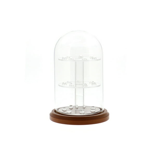 Sewing, Antique, Vintage Thimble Collection Glass Dome Display Case