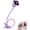 Purple-1, variant on Gooseneck Phone Holder for Desk, 360° Adjustable Clamp with Non Slip Clip, Cell Phone Clips Bed Stand Holder, Mount Stand Long Flexible Lazy Arm Clips Holder for Cellphone