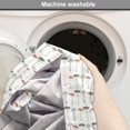 thumbnail image 6 of Mushroom Dog Crate Cover, Pattern Pale Colored Boletus Porcini Amanita Toadstools Retro Organic Food, Easy to Use Pet Kennel Cover for Medium Large Dogs, 35" x 23" x 27", Multicolor, by Ambesonne, 6 of 6