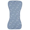 thumbnail image 2 of 5-Pack Baby Boys Blue Gold Burpcloth, 2 of 8