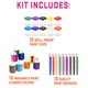 thumbnail image 2 of Set de pintura The Mega Deals, lavable para niños, con pinceles y tazas, 2 of 8