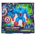 thumbnail image 2 of Figura  Capitán América con Armadura de Caza Hasbro Marvel Avengers Mech Strike Monster Hunters 7.8 Pulgadas, 2 of 4