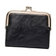 thumbnail image 3 of Cartera de la bolsa Monedero duradero de las señoras Titular de la tarjeta de cuero de la PU Organizador Cartera corta Negro jinwen Cartera corta, 3 of 8