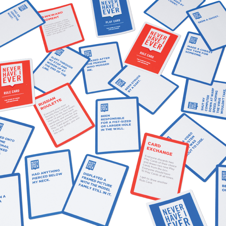 Never Have I Ever Classic Edition Card Game, 550 Cards, Ages 17+