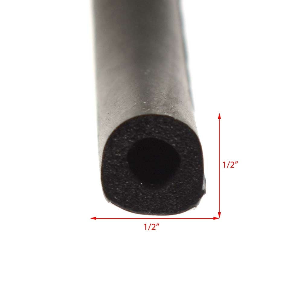 TACO Weather Seal - 10'L x 1/2"W x 1/2"H - Black [V30-0202B10-1]