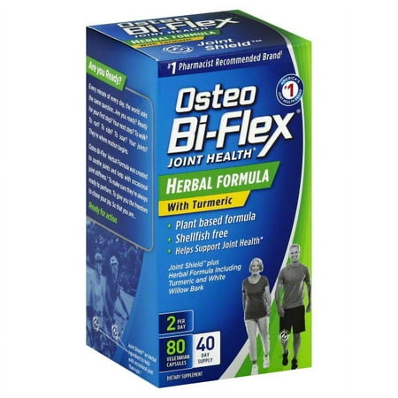Osteo Bi-Flex - Joint Health Herbal Formula with Turmeric - 80 Capsules