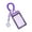 Purple, variant on Necvior Novelty Photo Card Holder Photocard Holder with Retractable Spring Coil Keychain