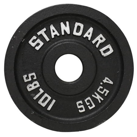 USA Sports Black Olympic Plate - 10 lbs.