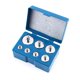 thumbnail image 4 of Kit de poids d'étalonnage pour bijoux, 5 pièces/6 pièces/7 pièces, poids total\xa0: 105\xa0g, 205\xa0g, 500\xa0g, 4 of 4