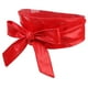 thumbnail image 4 of Cinturón ancho de piel sintética jinwen para mujer rojo, 4 of 8