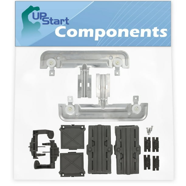 W10712395 Dishwasher Adjuster Replacement Kit Replacement For Whirlpool Wdt780saem1 Dishwasher Compatible With W10712395 Dishwasher Rack Adjuster Kit Upstart Components Brand Walmart Com Walmart Com