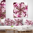 thumbnail image 4 of Designart Perfect Digital Flower Art in Dark Pink - Floral Throw Pillow - 12x20, 4 of 5