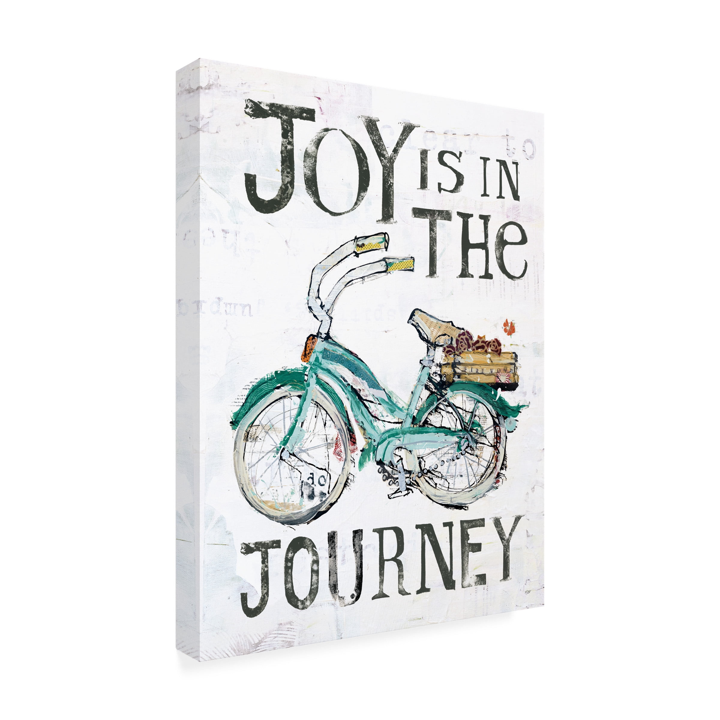 Kellie Day 'Joy is in the Journey' Canvas Art