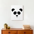 thumbnail image 4 of Creative Products Panda Face 11x14 Canvas Wall Art, 4 of 5