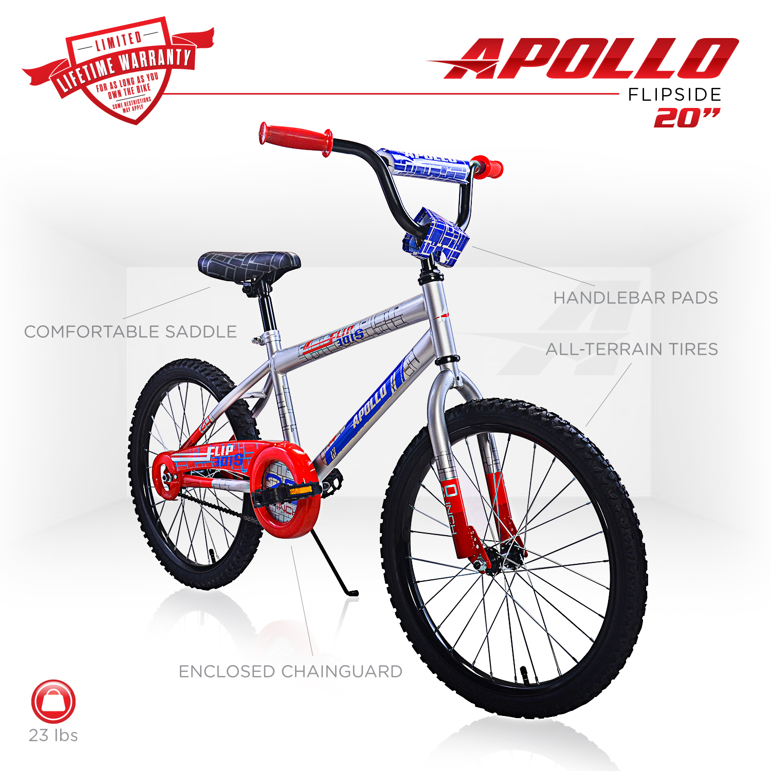 apollo 12 inch bike