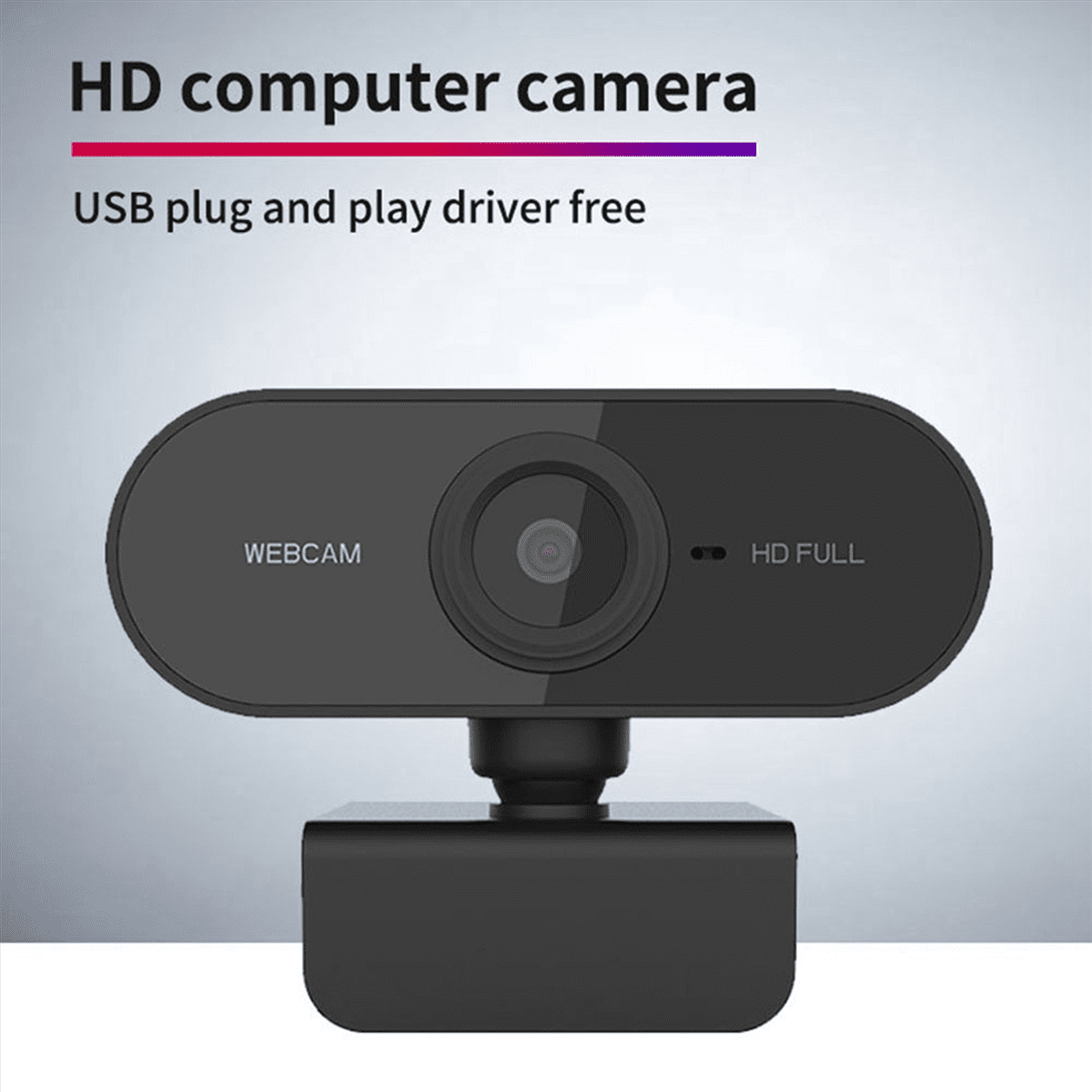 2X 1080P Webcam with Microphone HD Webcam USB Camera for PC Laptop, Zoom, Skype, Facetime, , Linux