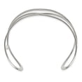 thumbnail image 2 of Primal Steel Stainless Steel Polished Cuff Bangle, 2 of 7