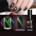 thumbnail image 3 of 8Ml Magic Cat Eye Gel, #04 Green - Long Lasting Led Gel Nail Polish, Nail Polish Easter Mother'S Day Nail Care Makeup Organizers, 3 of 4