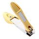 thumbnail image 1 of Herramienta de manicura cortadora de uñas Nail inoxidable dorado shamjiam Cortadoras de clavos de acero inoxidable, 1 of 9