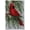 Red Bird, variant on Latch Hook Kits for Adults/Kids,Color Canvas Wildflower Pattern Embroidery Tapestry Handmade Rug Home Decoration,19.7 * 15.0 inches