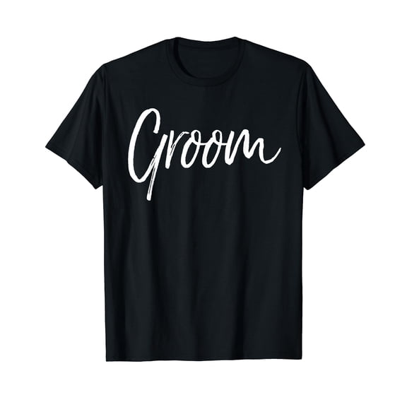 Matching Getting Ready Bride & Groom Wedding Gifts Groom T-Shirt Small