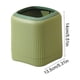 thumbnail image 3 of Mini Papelera de Escritorio | Pequeño cubo de basura de plástico para baño | Contenedor de basura compacto de mesa de 5.7x5.3 pulgadas | Beige Blanco Naranja Verde | Diseño de doble capa | Duradero, 3 of 6