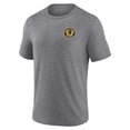 thumbnail image 2 of Men's Heather Gray Chicago Blackhawks Winger Tri-Blend T-Shirt, 2 of 3