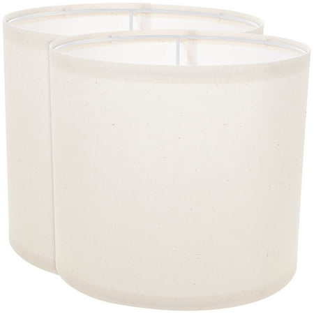 

2 Pcs Linen Fabric Lamp Shade Desk Lampshades Pendant Light for Floor Desktop Hotel Household Table