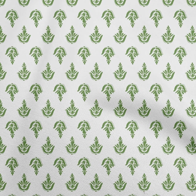 oneOone Silk Tabby Green Fabric Block Sewing Craft Projects Fabric Prints By Yard 42 Inch Wide-V9