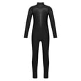 thumbnail image 3 of TSSOE Kids Gilrs Gymnastics Ballet Dance Leotard Unitard Figure Ice Skating Jumpsuit Stage Performance Costume Black 6, 3 of 5