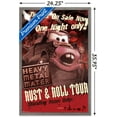 thumbnail image 3 of Disney Pixar Cars Toons - Heavy Metal Mater Wall Poster, 22.375" x 34", Framed, 3 of 3