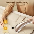 thumbnail image 5 of Standing Garment Steamer, 2000W Powerful Steamer for Clothes, 10 Steam Levels, 2.7L Water Tank for 90 Mins Continuous Steaming, Home  Use (Champagne Gold), 5 of 7