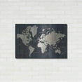 thumbnail image 3 of Luxe Metal Art 'Old World Map' by Wild Apple Portfolio, Metal Wall Art, 36"x24", 3 of 9