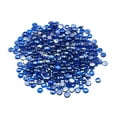 thumbnail image 1 of VEVOR 10 LBS Fire Glass 3/4-Inch Round Fireplace Glass Rocks for Fire Pit Cobalt Blue, 1 of 9