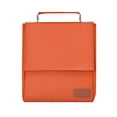 thumbnail image 1 of Lonchera con interior metalizado-Estefa naranja 21.5 x 25 x 12, 1 of 2