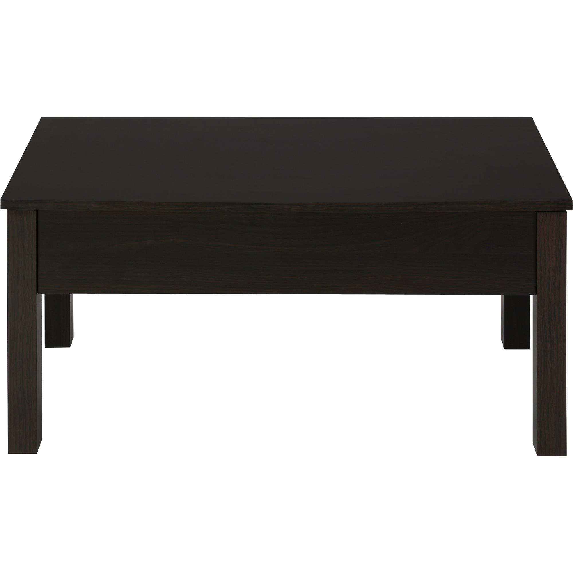 Mainstays Lift Top Coffee Table, Espresso - image 3 of 14
