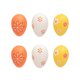 thumbnail image 2 of Set de adornos colgantes para huevos de Pascua en pack de 6 | Colgante multicolor de huevo roto de plástico • 2,36x1,57 pulgadas | Decoración festiva de Pascua para casa, fiesta, oficina, 2 of 9