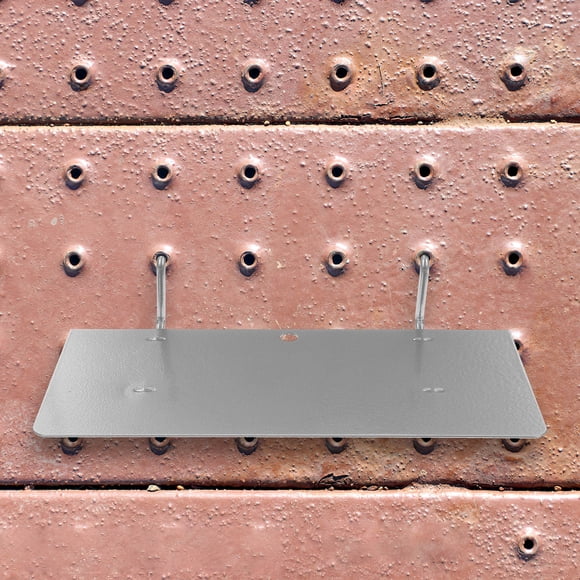 TABLZONE Peg Board Organizer Shelves 2Set Iron Pegboard Shelf For Room Home Organization