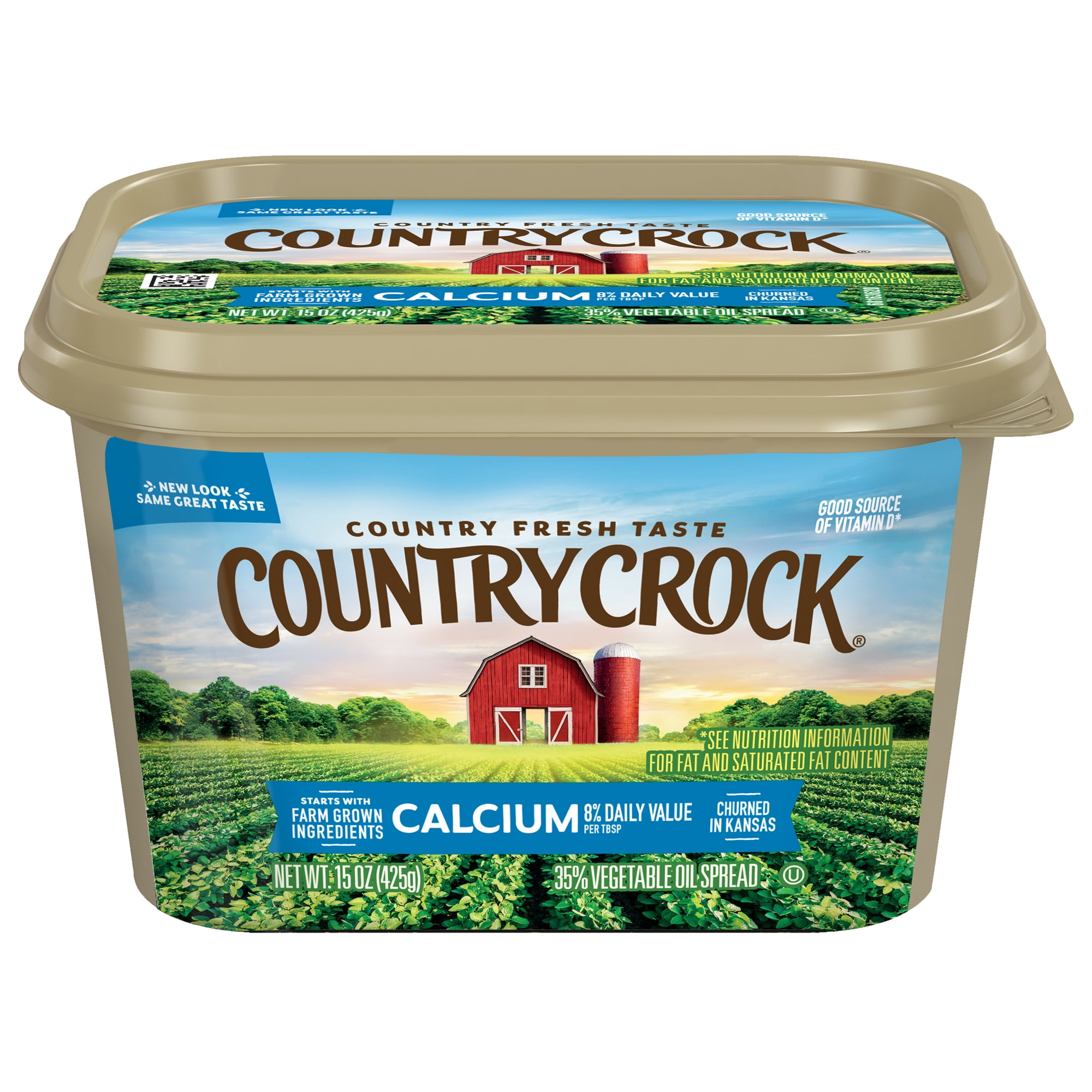 Country Crock Calcium Spread Tub, 15 oz